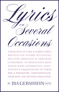 Lyrics on Several Occasions book cover